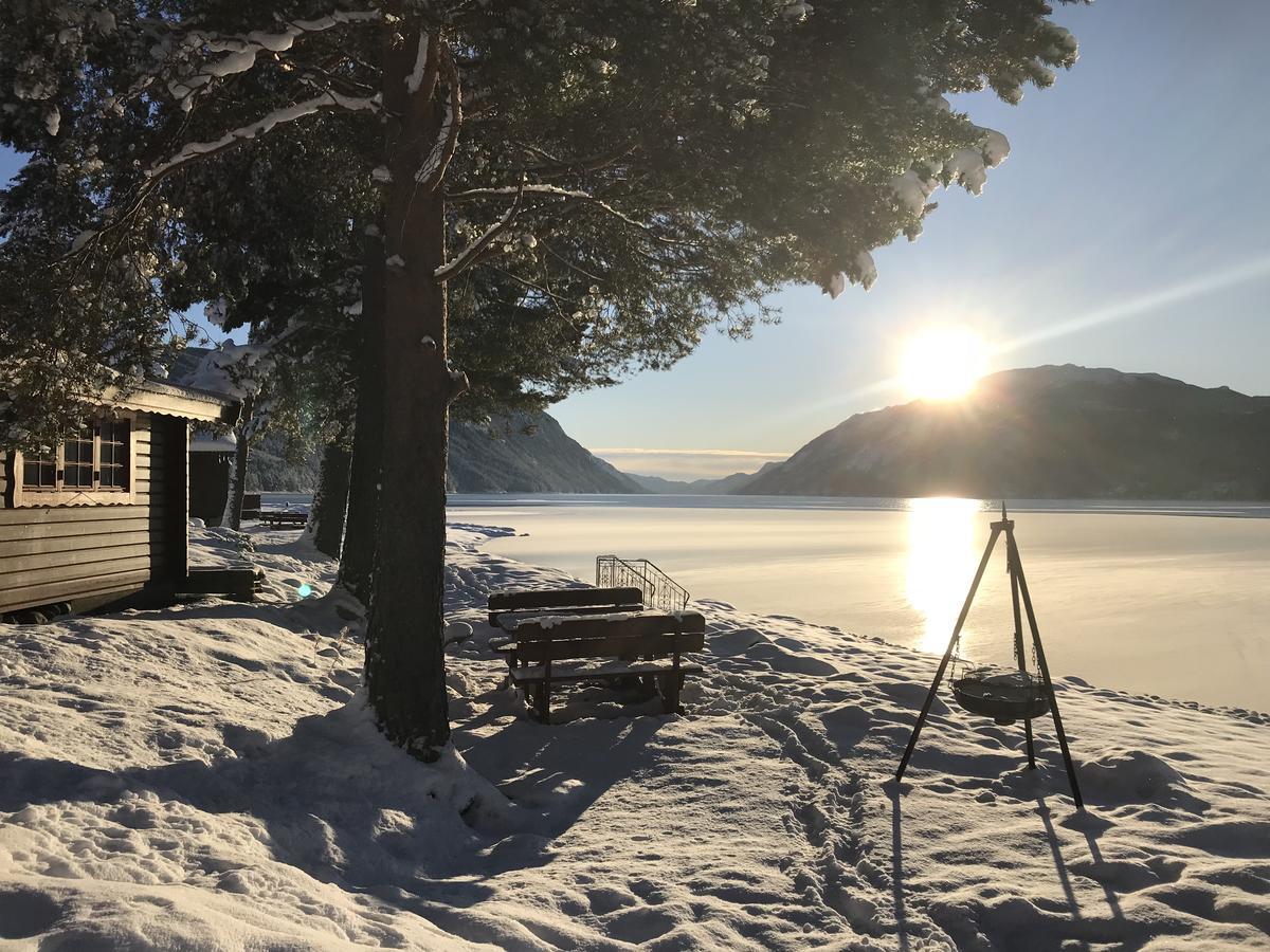 Sandviken Camping Austbygdi ภายนอก รูปภาพ